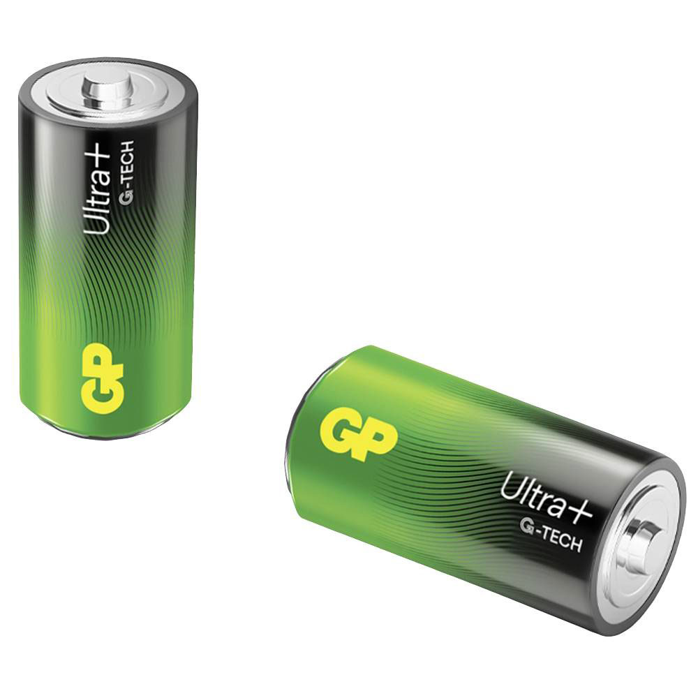 GP GPULP14A654C2 Ultra+ C Batterie Alcali-Manganèse 1,5V 2pc G-TECH