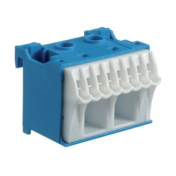 Morsettiera Hager KN10N 63A 10 punti di serraggio Connessione rapida