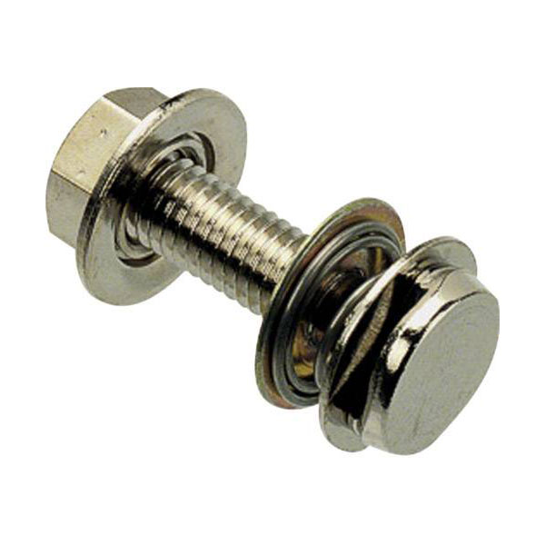 Set di sbarre collettrici Hager N94N in acciaio e metallo, include viti di fissaggio