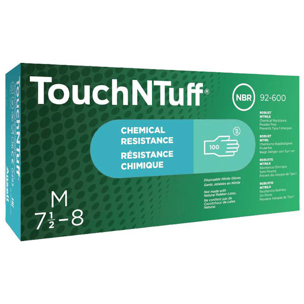 Guanti in nitrile Ansell 92600VP100 TouchNTuff taglia 10 resistenti alla perforazione