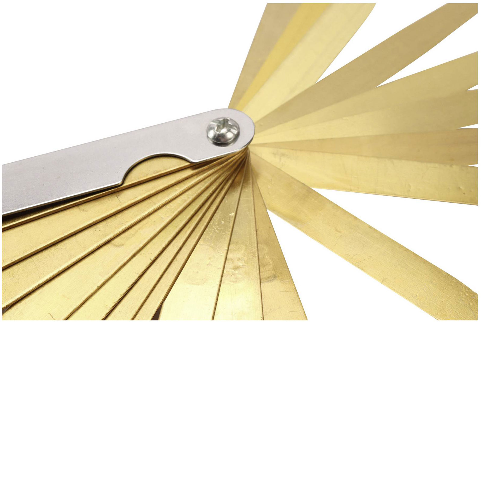Dasqua 1620-0100 Brass Feeler Gauge Durable Tool for Spark Plug Precision