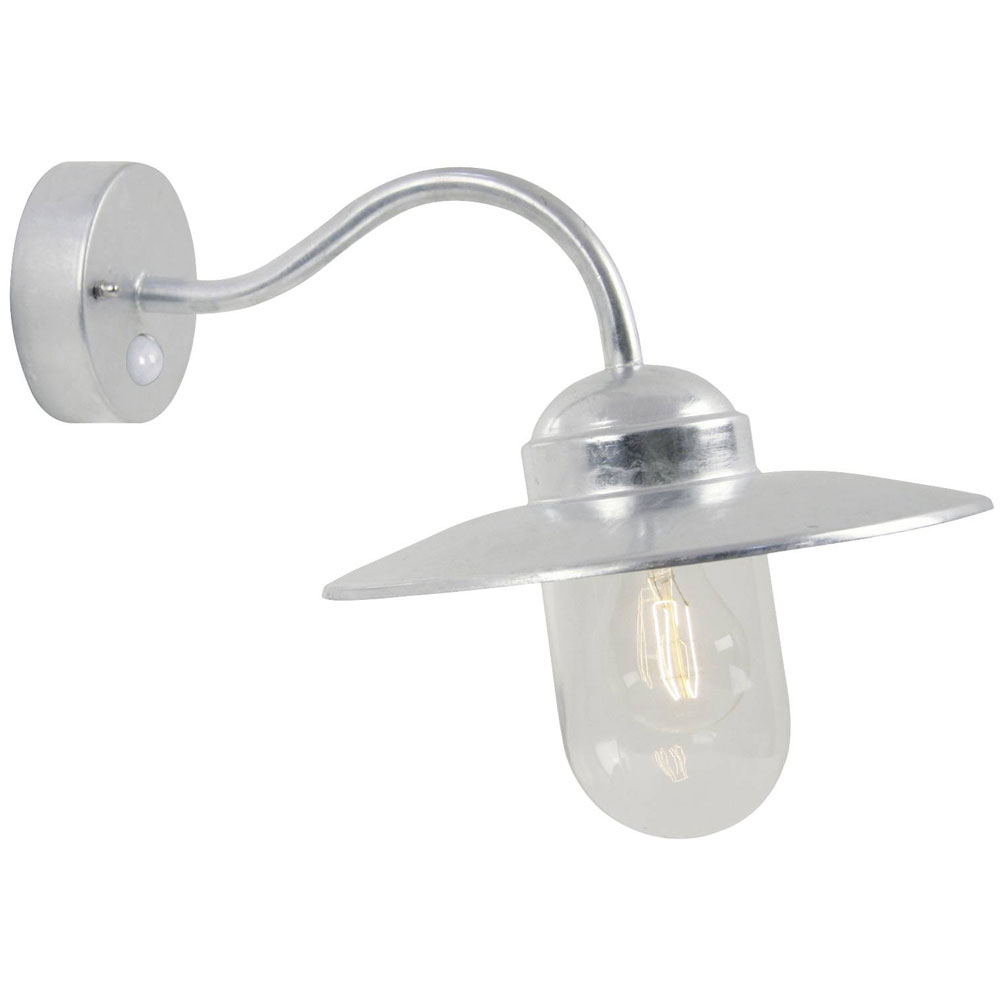 Nordlux 22661031 Luxembourg Outdoor Wall Light E-27 Galvanised Sensor