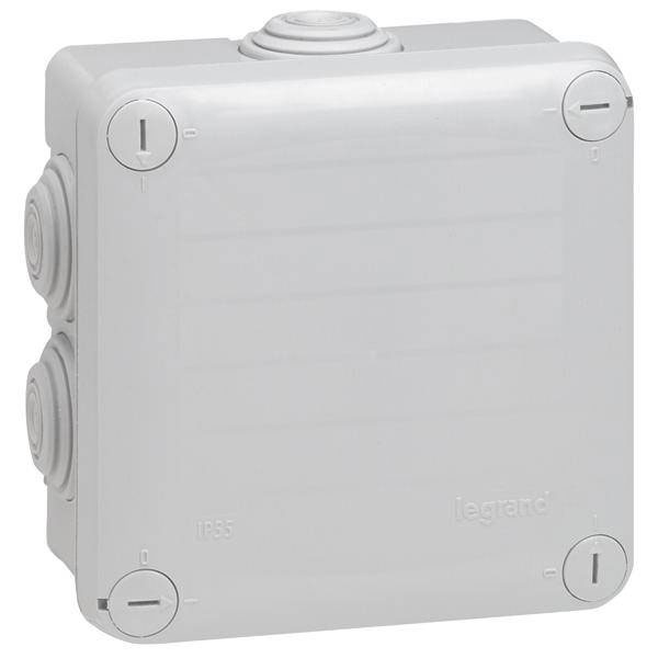 Legrand 092022 Scatola di Giunzione Plexo 105x105mm IP55 IK07 Grigio Chiaro