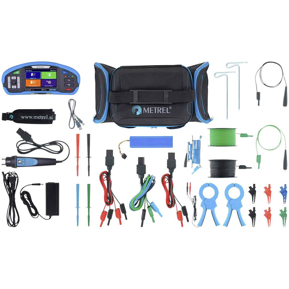 Metrel 20992697 MI 3155 EU VDE Tester Kit ISO Calibrated 1000V DC