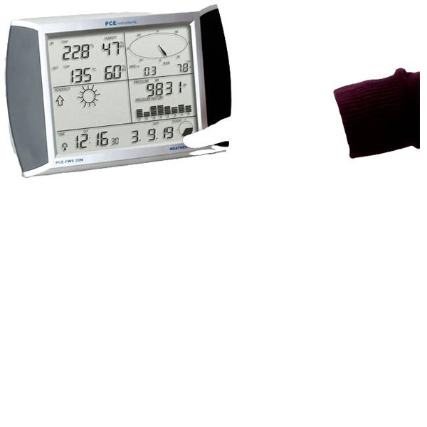 PCE Instruments PCE-FWS 20N Estación meteorológica digital inalámbrica con energía solar