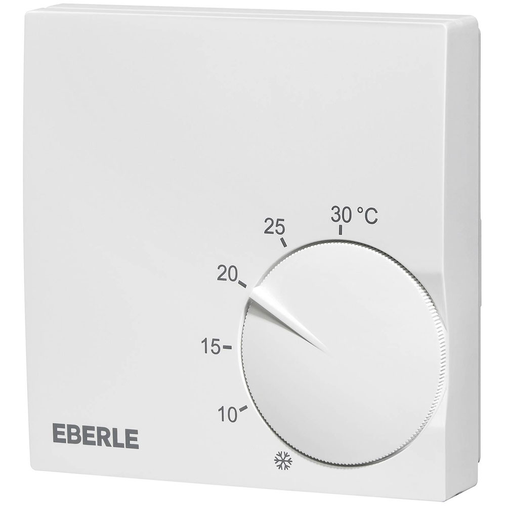 Eberle 131110151600 RTR-S 6121-6 Termostato interno, monte di superficie, 18,5 mm