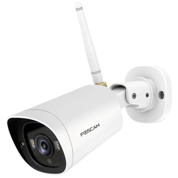 Foscam G4C Wi-Fi CCTV Camera 2K Colour Night Vision Dual Band Alexa