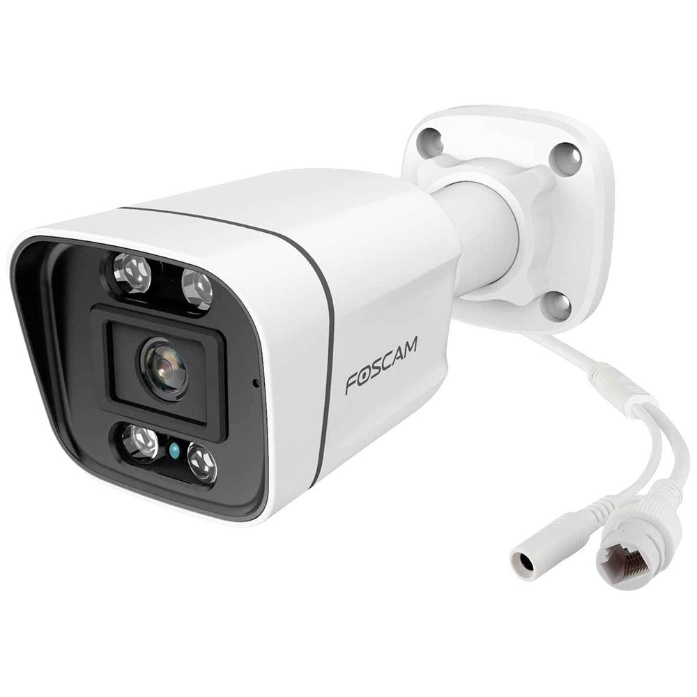 Foscam V5EP CCTV Camera 5MP POE Weatherproof Two-Way Audio Alexa/Google