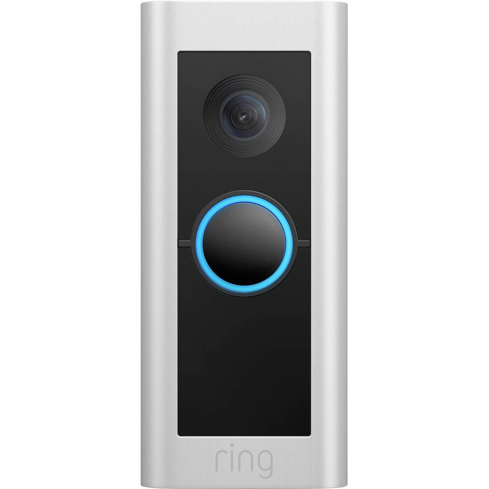 Ring 8VRCPZ-0EU0 Pro 2 Videocitofono HD+ 3D Motion Wi-Fi Nichel opaco