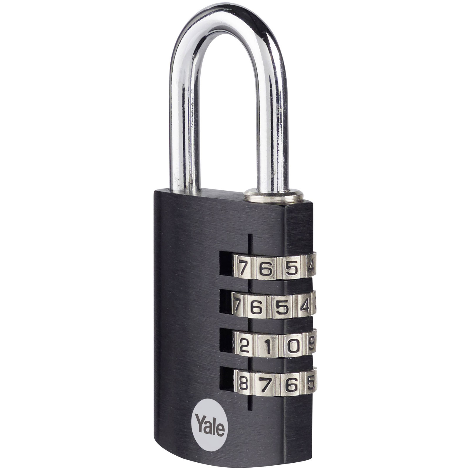Lucchetto YALE YE3CB/38/131/1/BK Lucchetto di sicurezza con combinazione nera da 38 mm