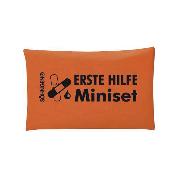 Söhngen 03070400 Kit di pronto soccorso arancione: compatto formato PoC.Ket con cerotti