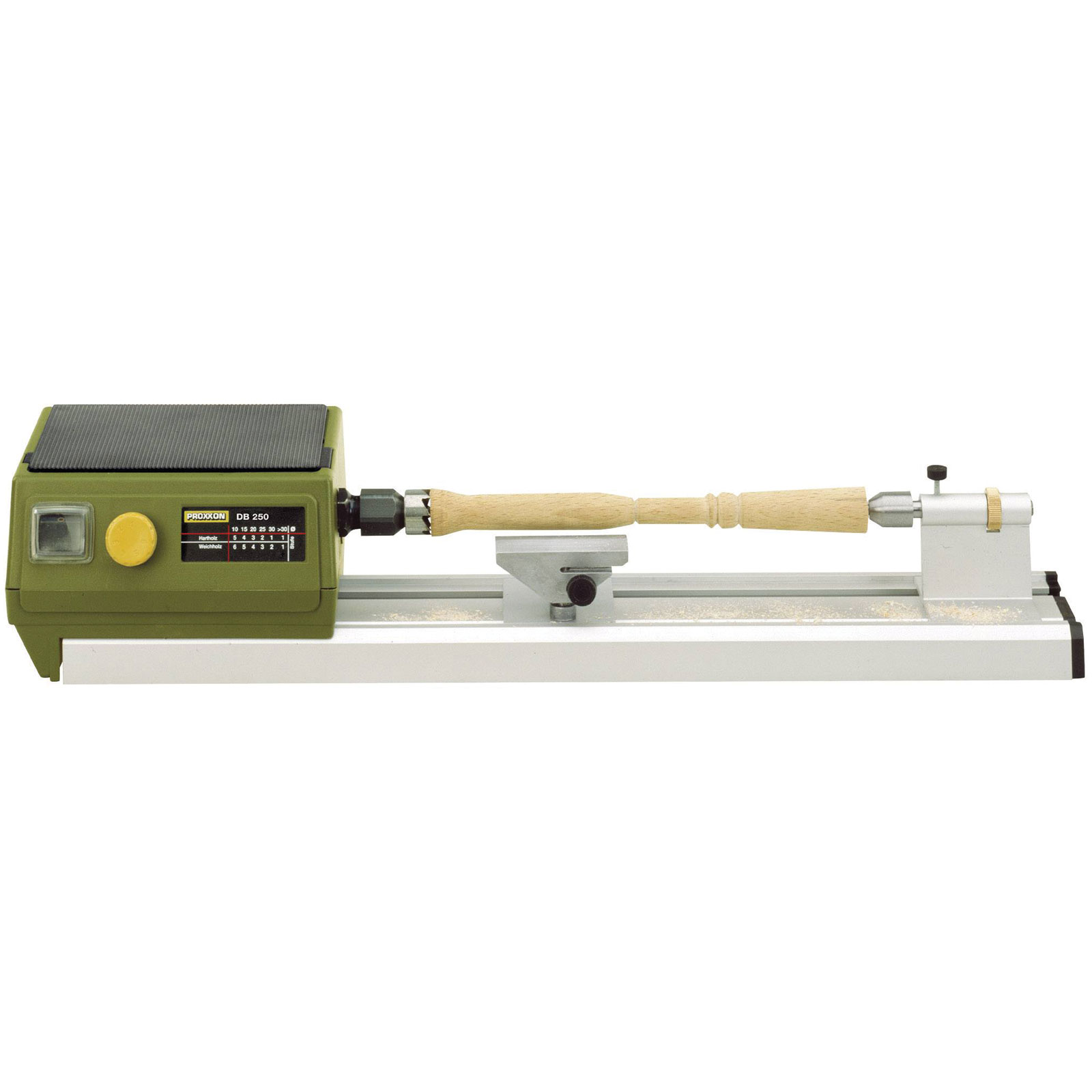 Proxxon 27 020 Micromot DB 250 Tornio per legno 100W Utensile da tornio in miniatura