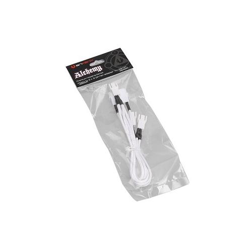 GN5188 BitFenixAlchemy Molex naar 3-Pin 7V Adapter 20cm mouwen 3x