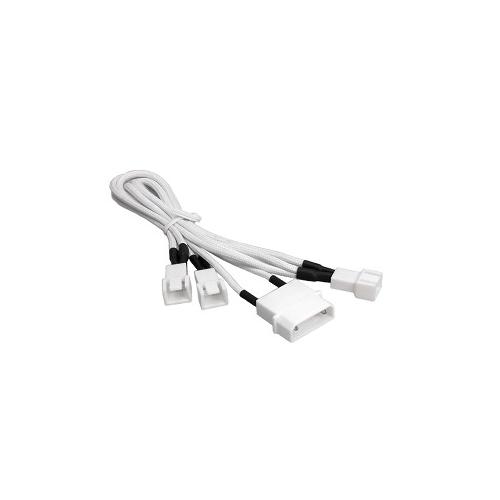 GN5188 BitFenixAlchemy Molex naar 3-Pin 7V Adapter 20cm mouwen 3x