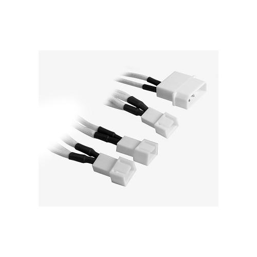 GN5188 BitFenixAlchemy Molex naar 3-Pin 7V Adapter 20cm mouwen 3x
