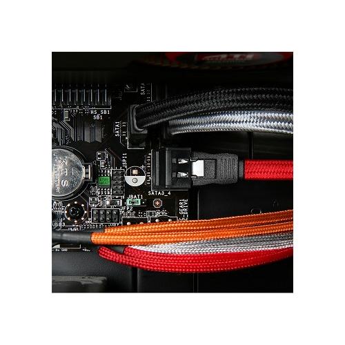 GN5177 BitFenixAlchemy 4-Pin ATX12V Extension 45cm oranje / zwart