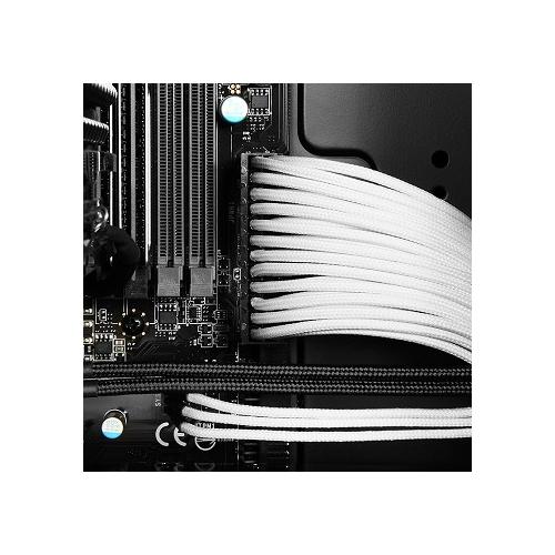 GN2955 BitFenixAlchemy 4-Pin ATX12V Extension 45cm zwart / zwart