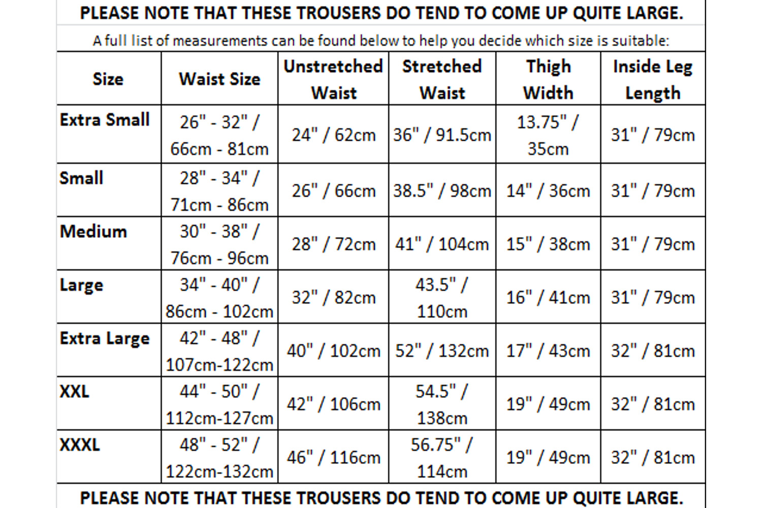 Unisex Polycotton Chefs Trousers Plain Black Cooks Restaurant Workwear Kitchen - Picture 3 of 9