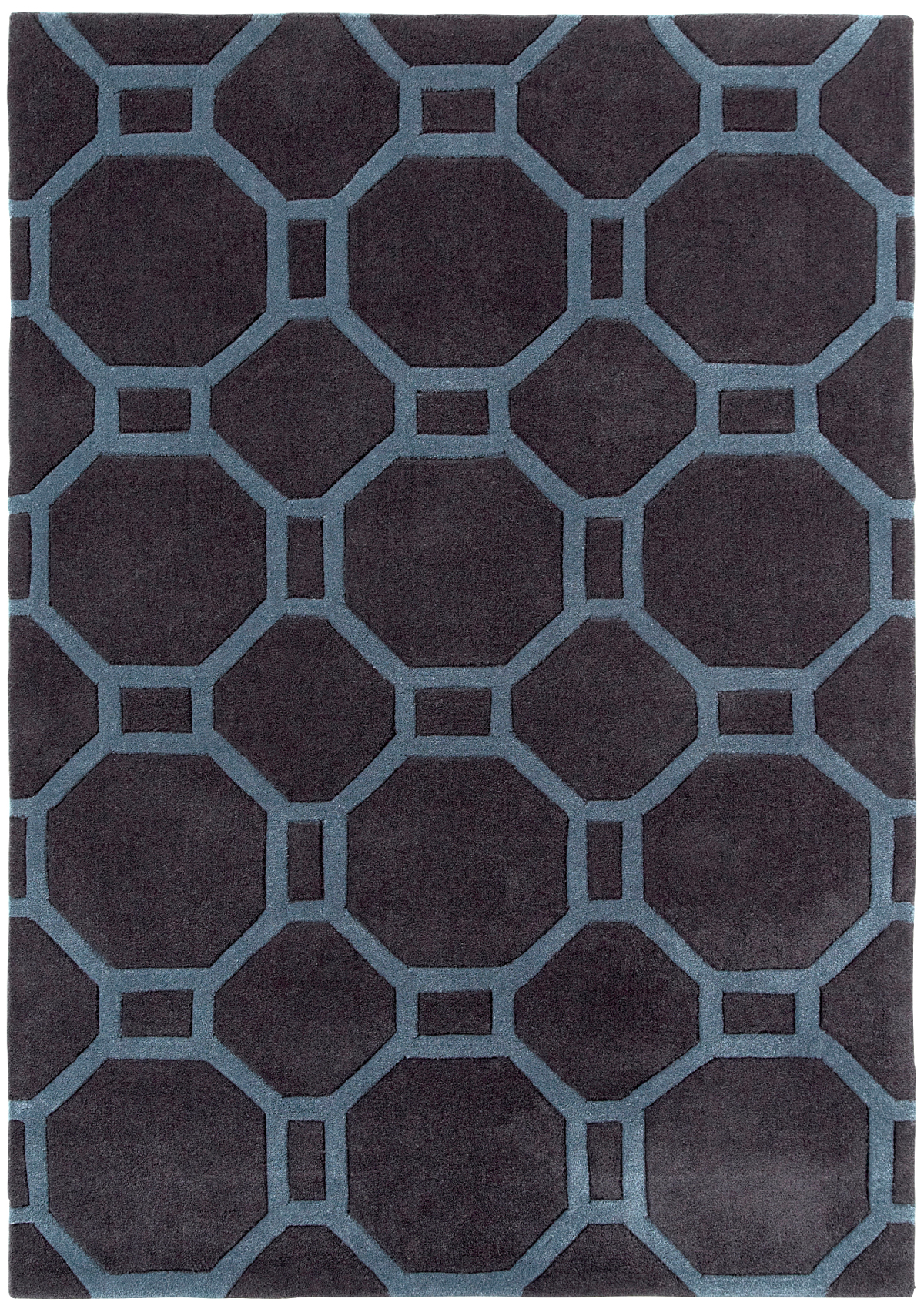 Modern Geometric Design Rug Octagon Rectangle 100 Acrylic Large Modern Geometric Design Rug Octagon Amp Rectangle 100