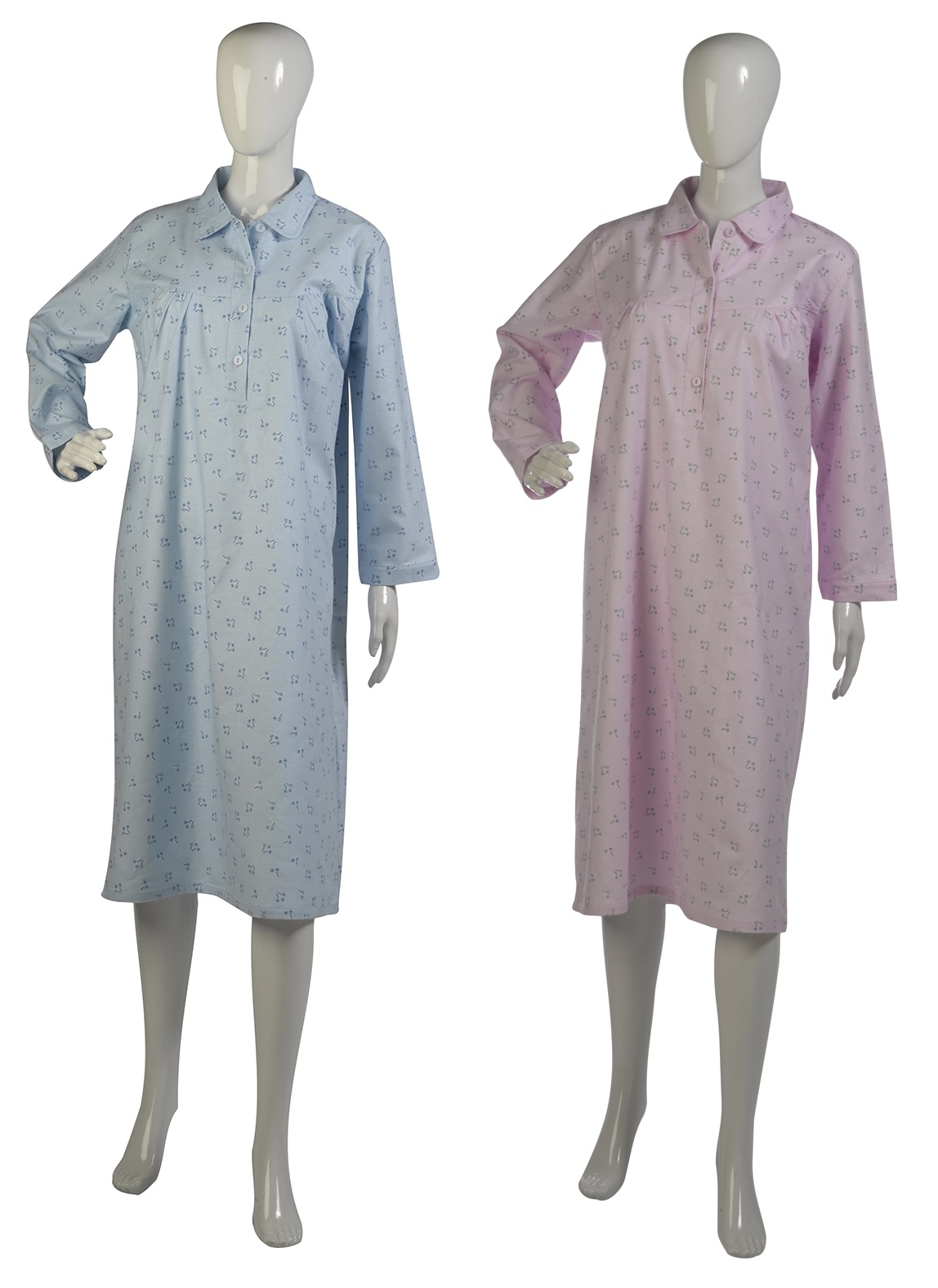 Long brushed cotton night dress Long brushed cotton night dress