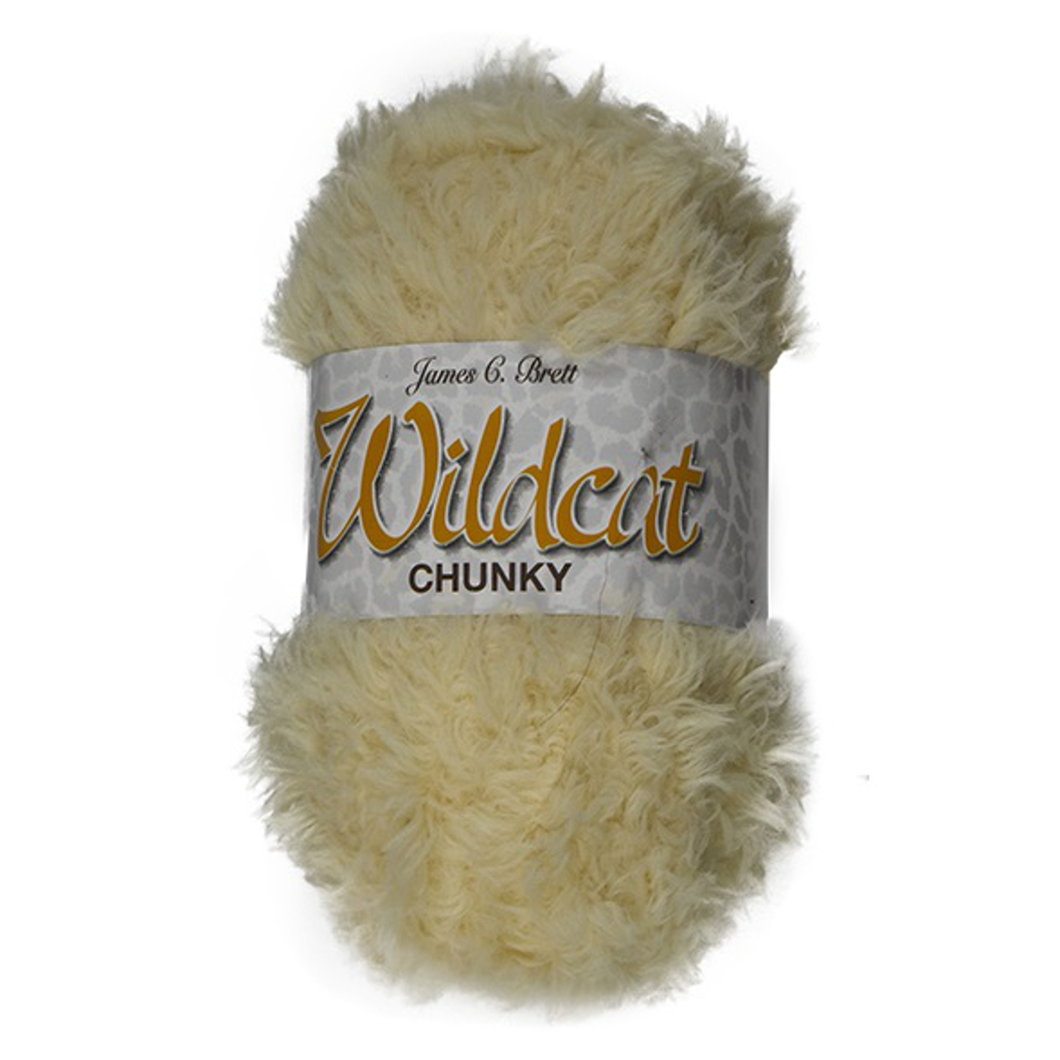 Wildcat Chunky Super Soft Faux Fur Polyamide Knitting Yarn 100g Ball