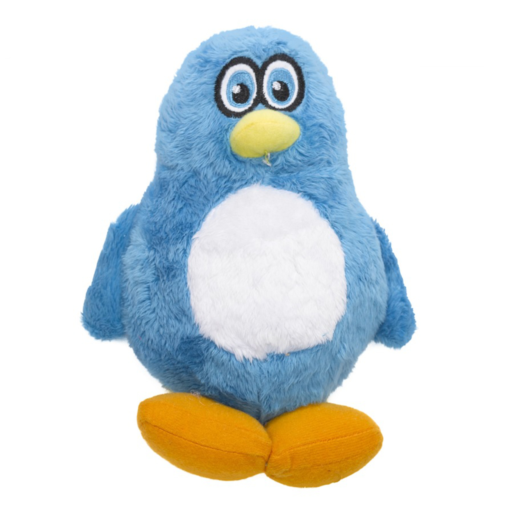 No Squeak Dog Toy Hear Doggy UltrasonicStuffed Penguin Puppy Blue Pablo ...