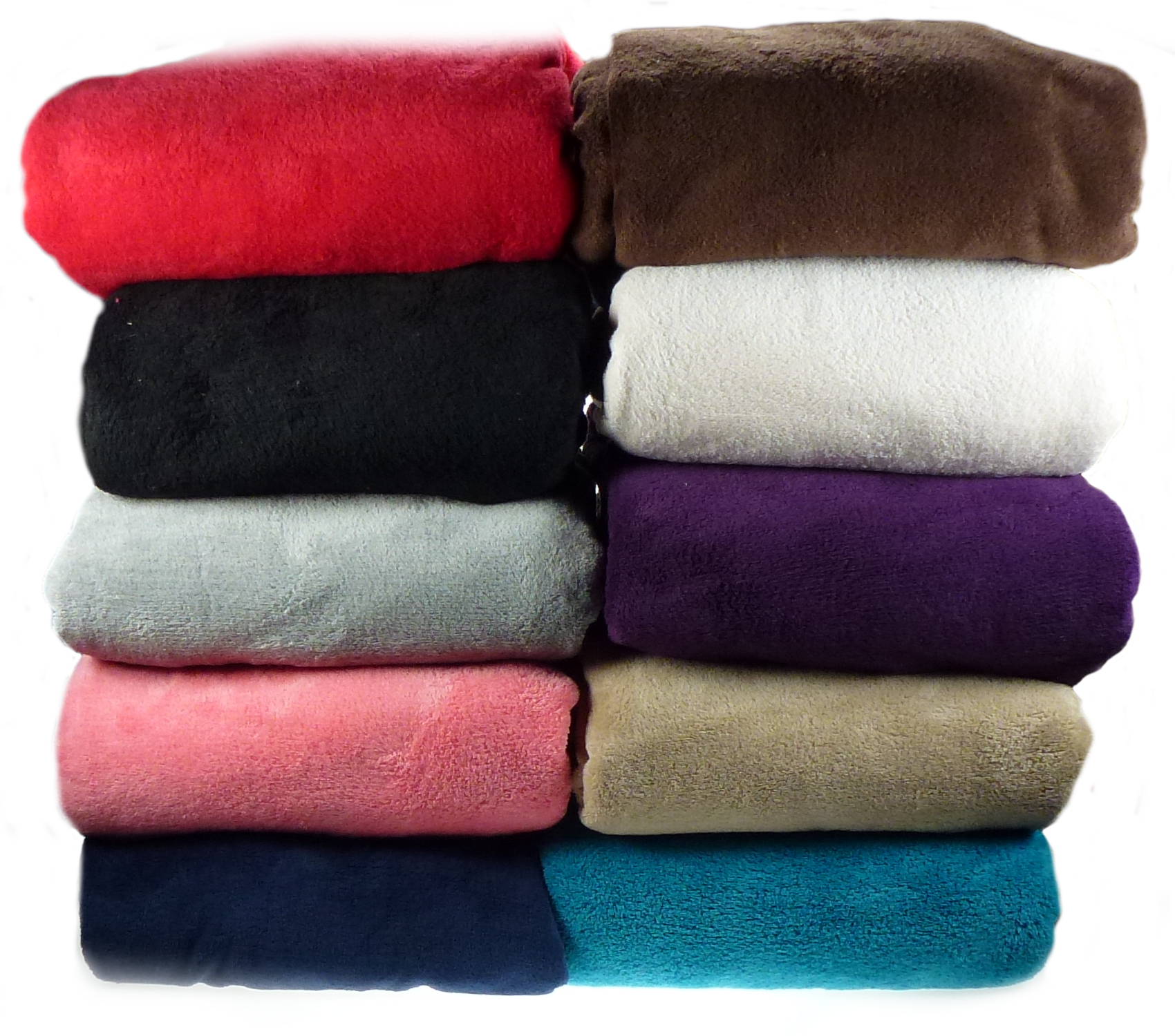 Luxury Soft Cosy Coral Fleece Throw Over Bed Sofa Home ...