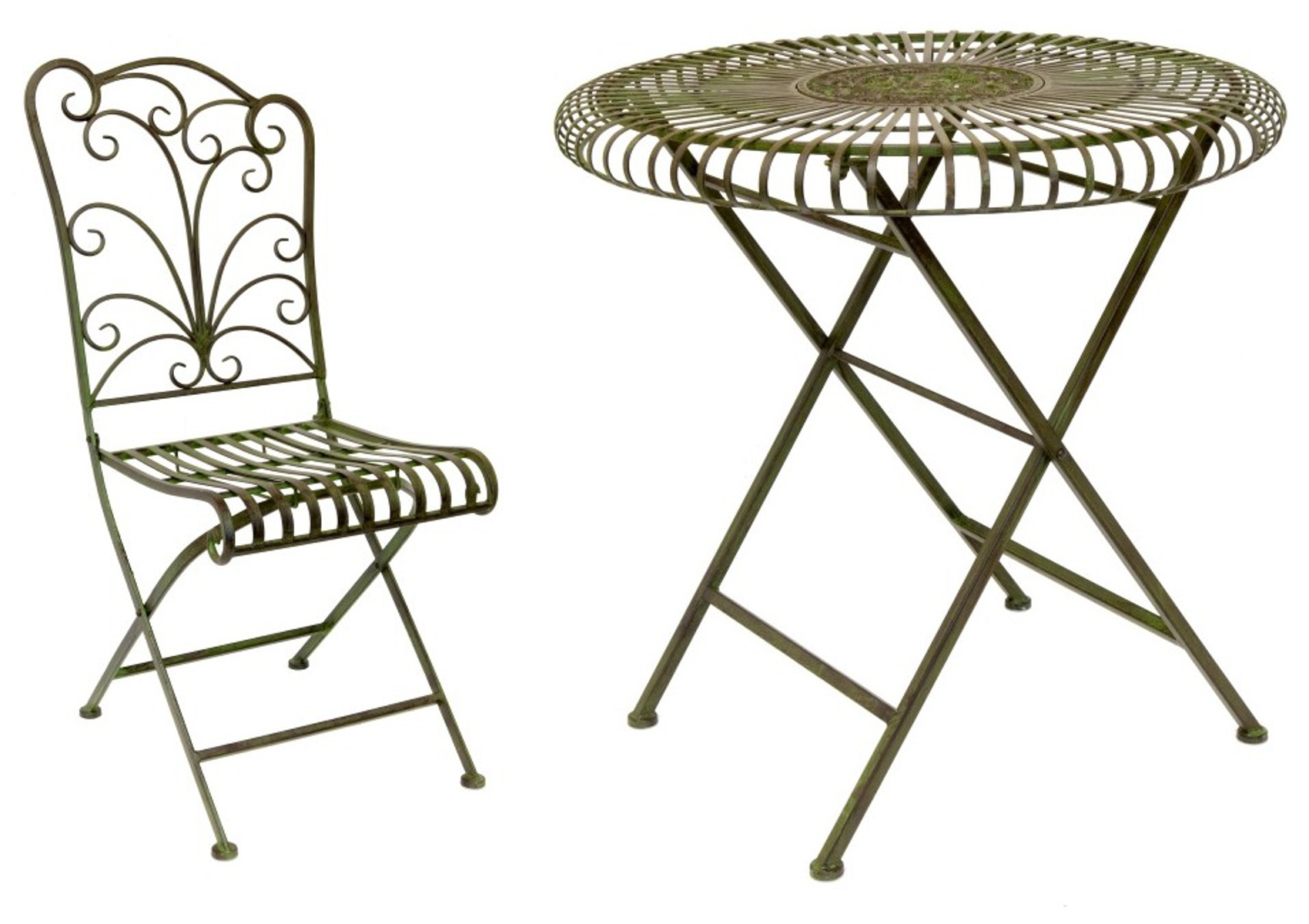 metal folding garden table and chairs