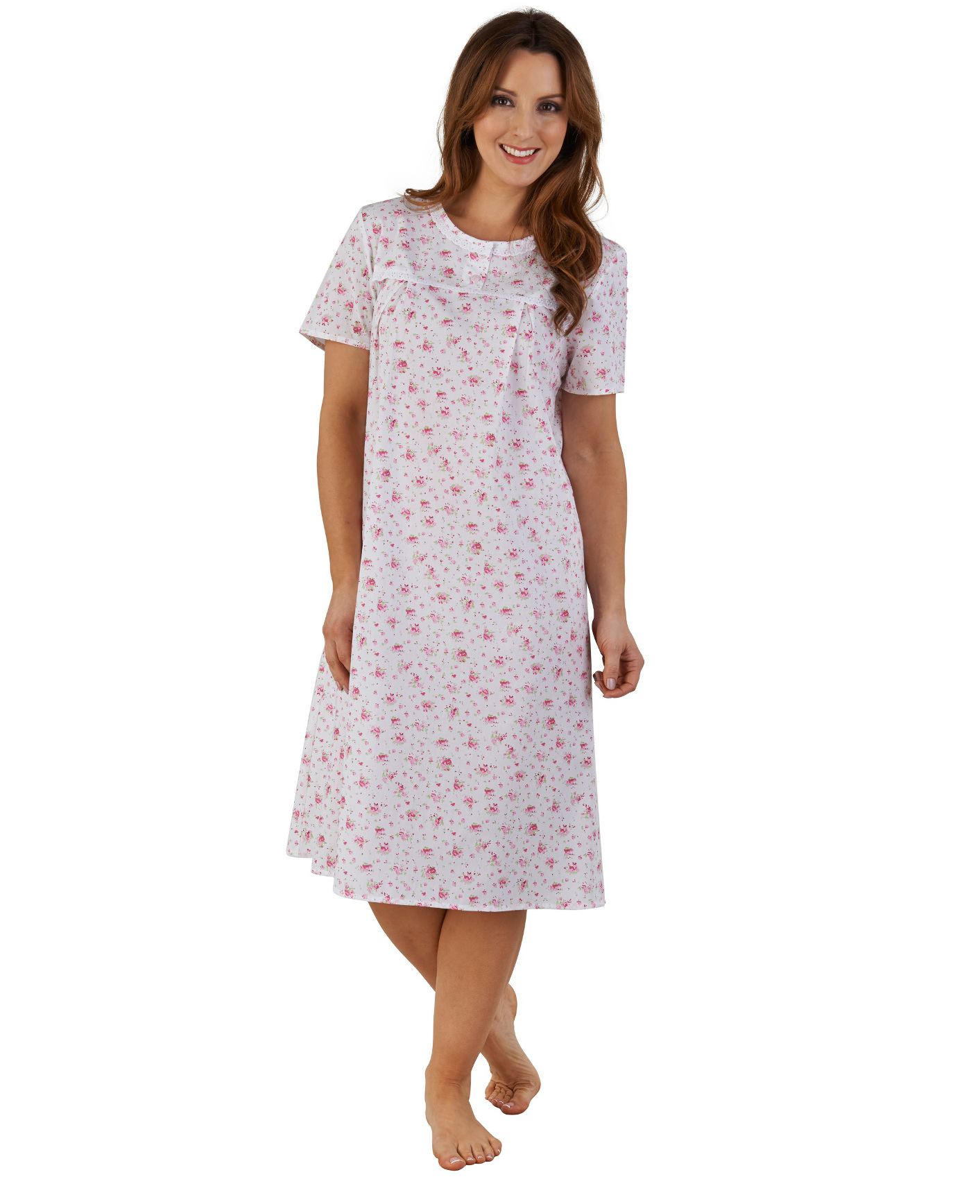 ladies poly cotton nightdresses