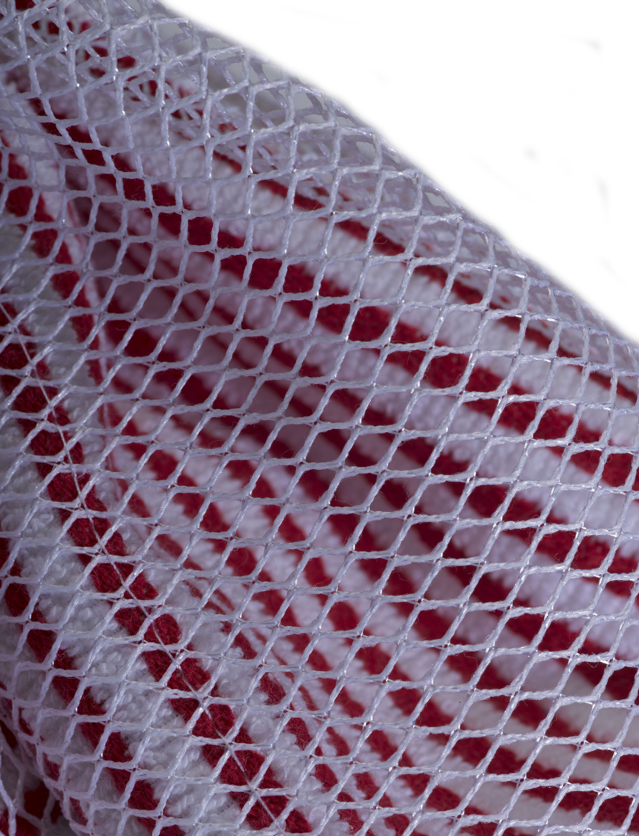 Pack of Cotton Dishcloths Mesh Scrubber Side Striped Kitchen Cleaning