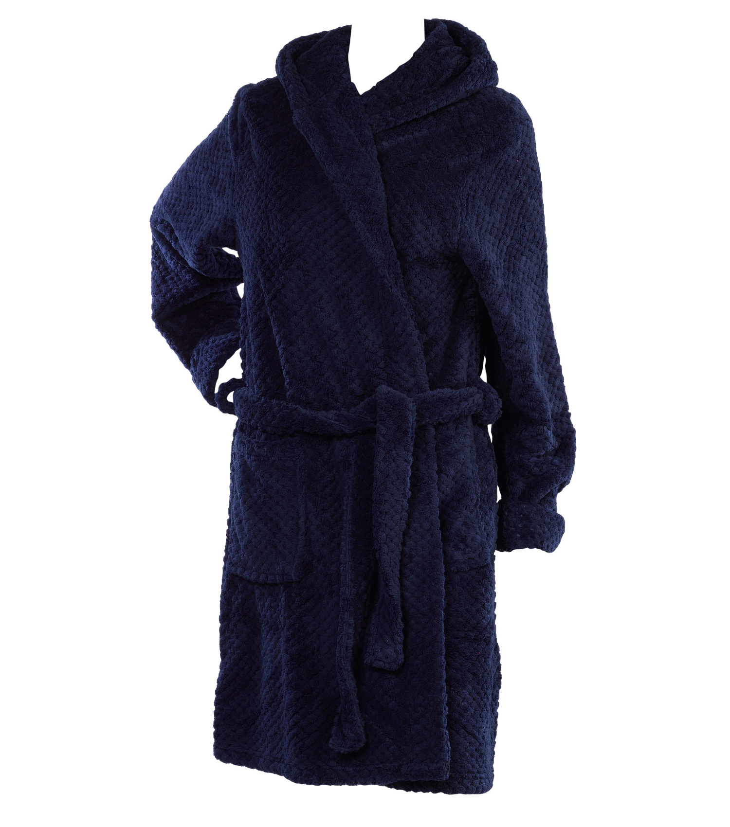 womens hooded dressing gown