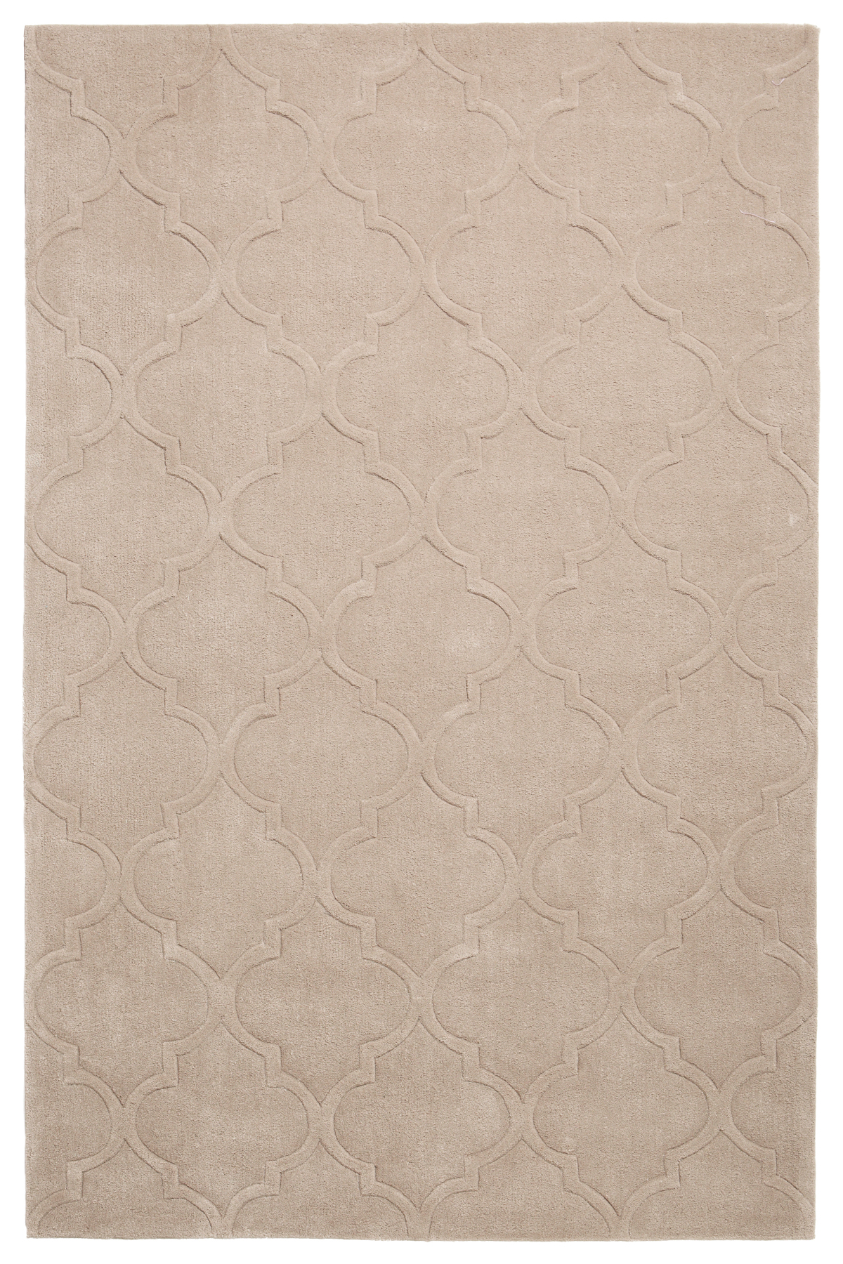 Modern Arabesque Rug 100% Acrylic Hand Tufted Trellis Pattern Mat Home ...