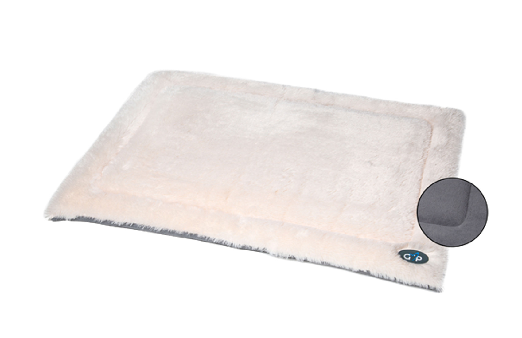 Puppy Dog Suede Faux Fur Crate Mat Gorpets Nordic Cosy Pet Mattress Brown Grey - Picture 10 of 13