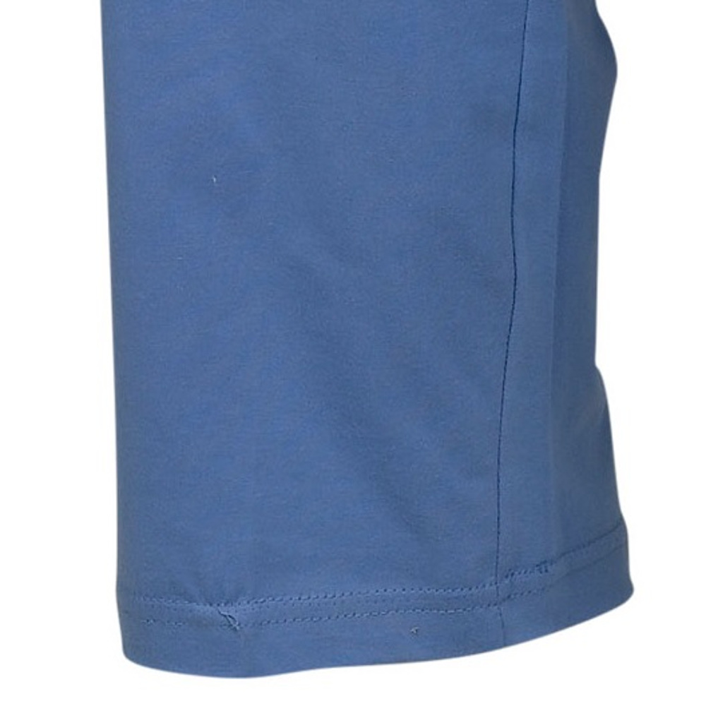 Ladies Pyjamas Short Sleeve Polka Dot Top Plain Blue Cropped PJ Bottoms Set - Picture 9 of 14
