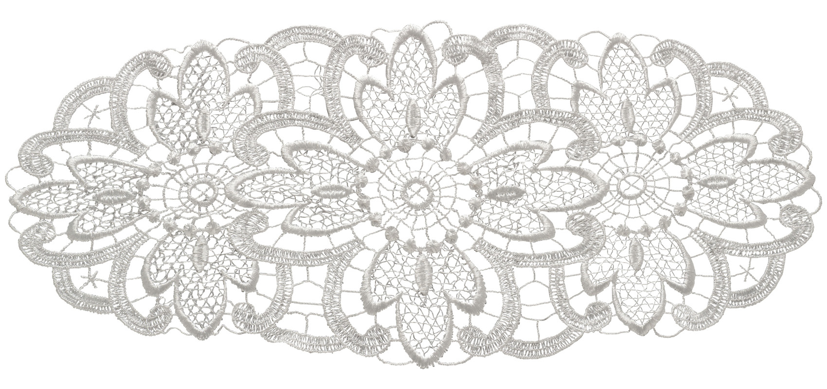 Floral Lace Oval Doilies Pack of 6 Traditional Doyleys Vintage Home Table Mat - Picture 12 of 13