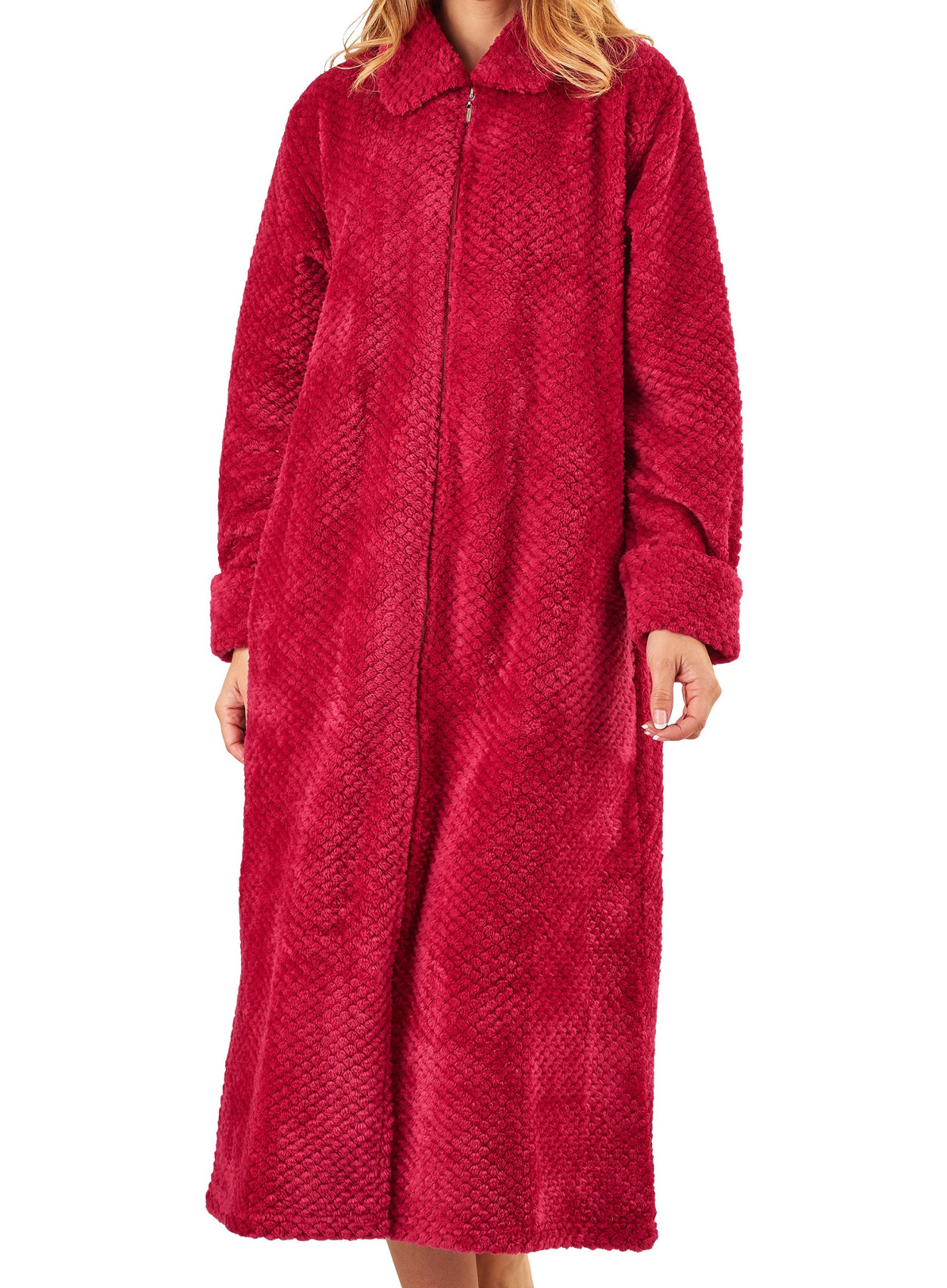 zipper night gown