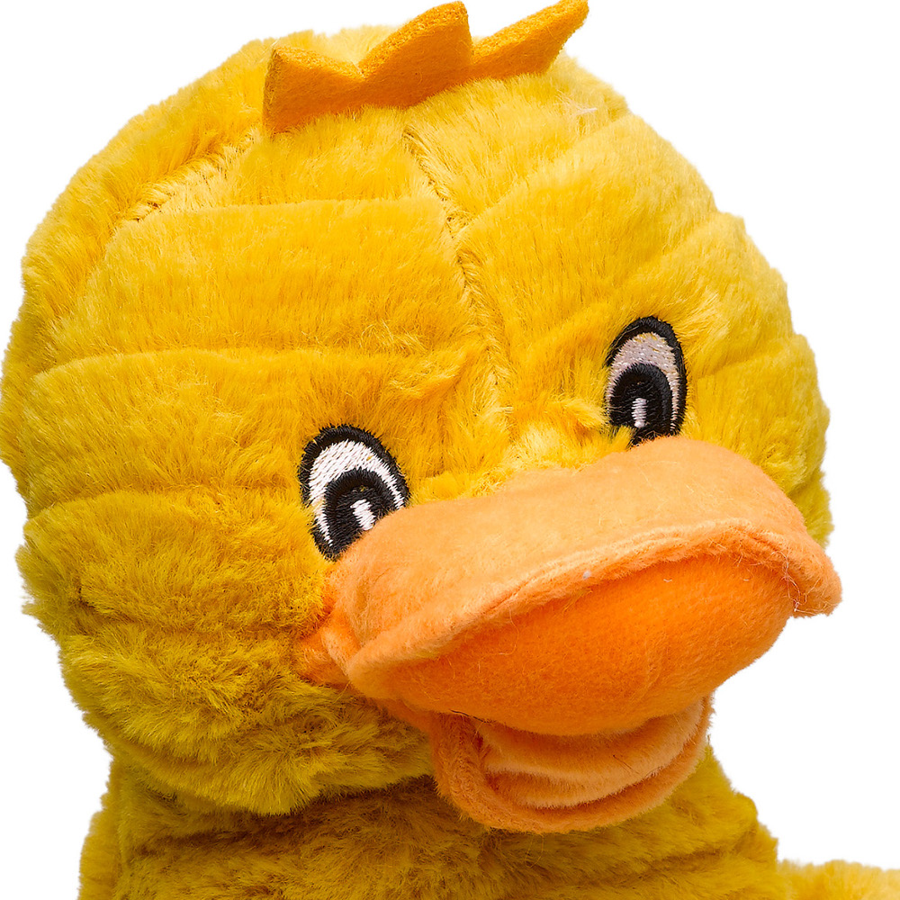 dog toy duck plush quacker