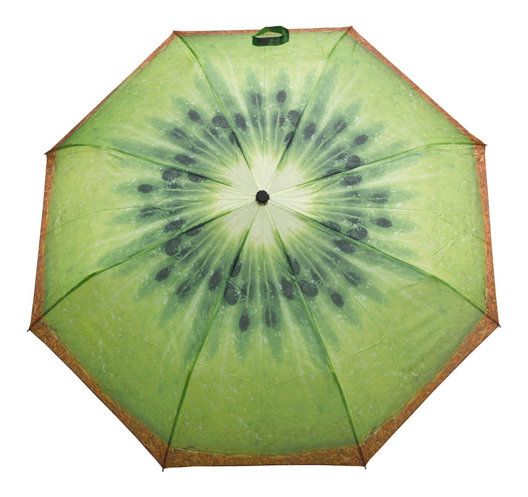 Kiwi Orange Watermelon Fruit Design Umbrella Nylon Folding