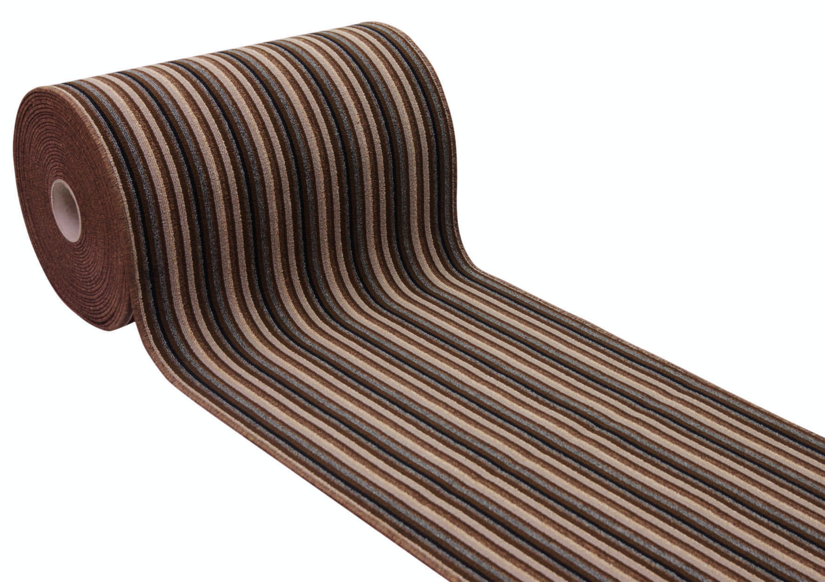 Ios Striped Doormat Hardwearing Anti Slip Rug Washable Polypropylene