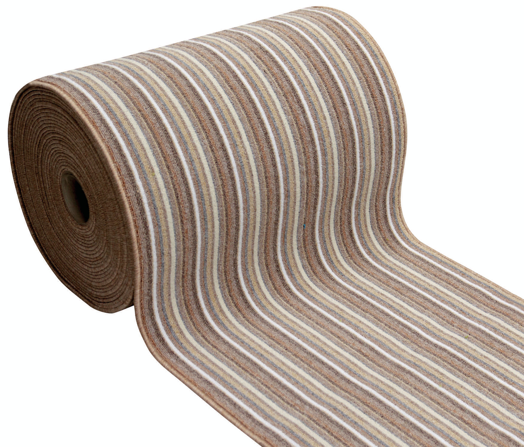 Ios Striped Doormat Hardwearing Anti Slip Rug Washable Polypropylene