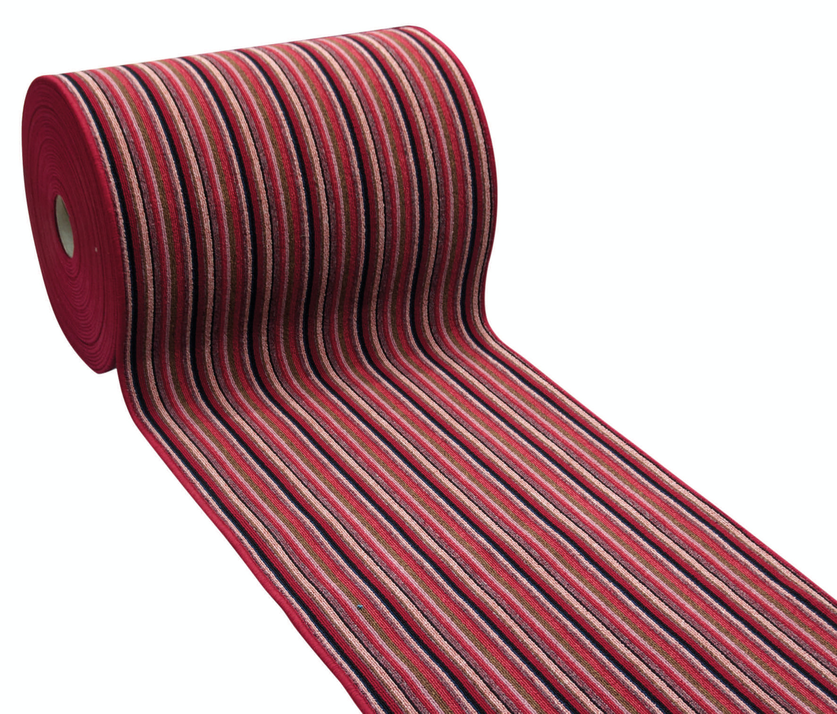 Ios Striped Doormat Hardwearing Anti Slip Rug Washable Polypropylene