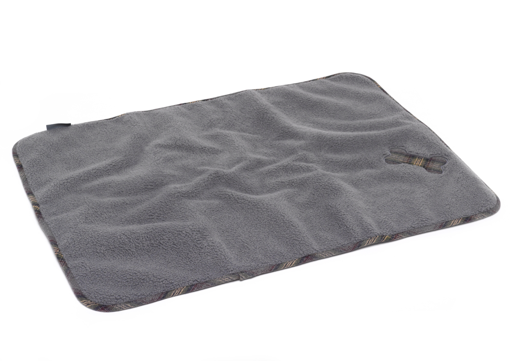 Petface Soft Sherpa Fleece Dog Blanket Grey Tweed Detail Warm Puppy Comforter eBay