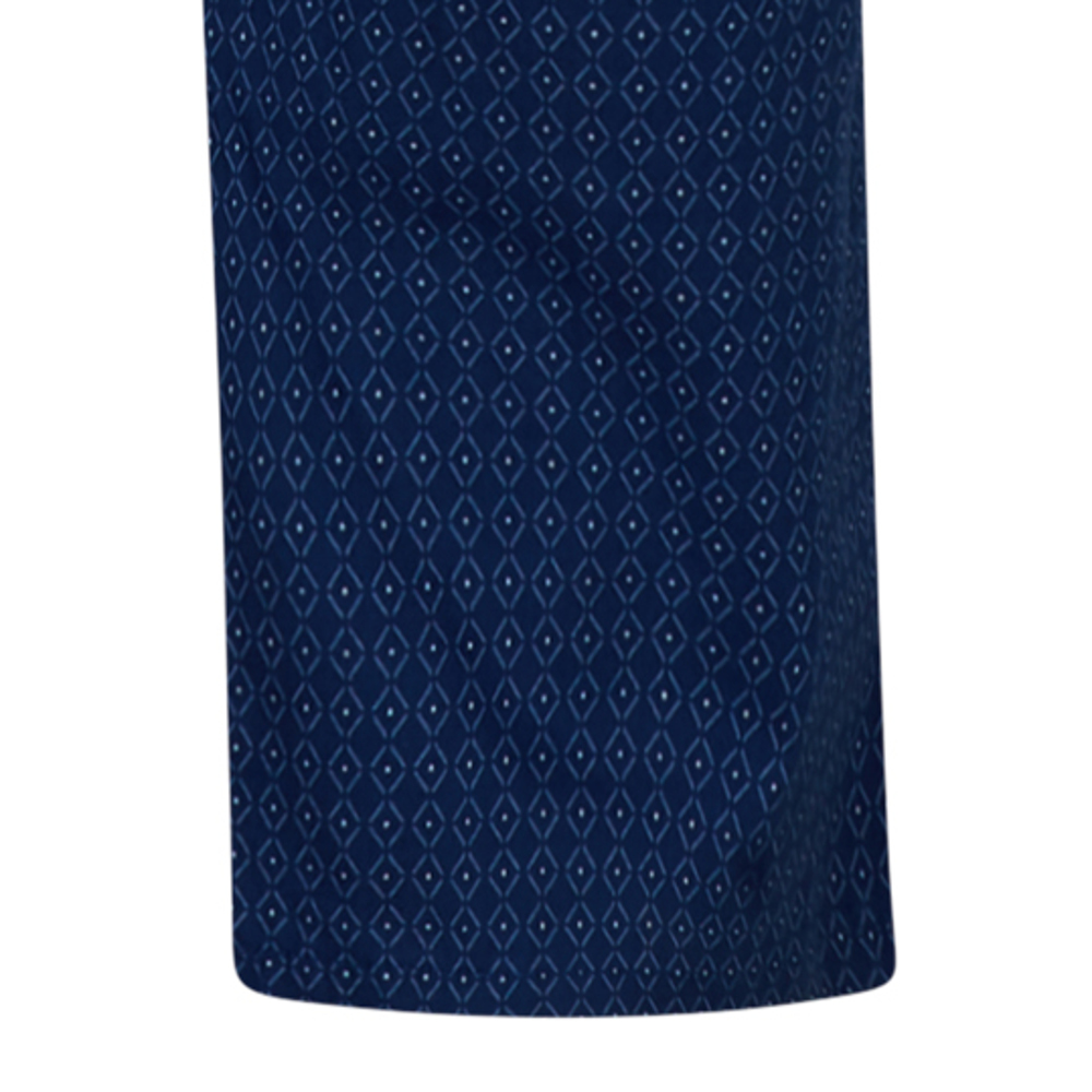 Conjunto de pijamas para hombre 100 % algodón caminante Reid pijamas jersey parte superior patrón diamante parte inferior - Imagen 12 de 12