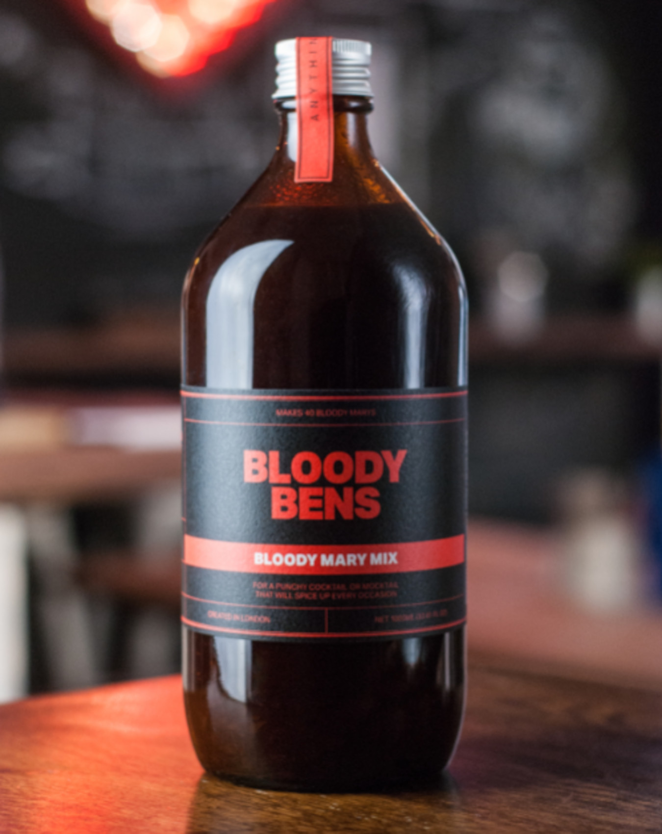 Bloody Bens Perfect Bloody Mary Concentrate Cocktail Mocktail Mix 300ml Bottle