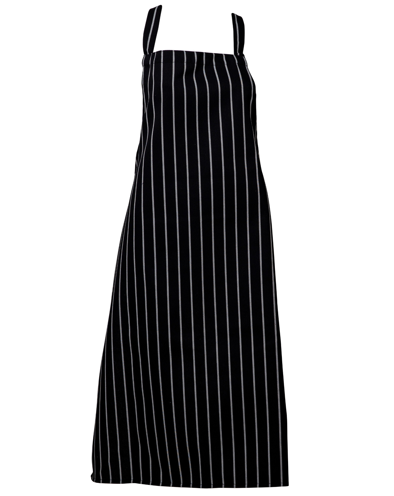 100 % Polyester bleichbeständig Metzger Schürzen gewebte Streifen Pinny keine Tasche - Bild 5 von 7
