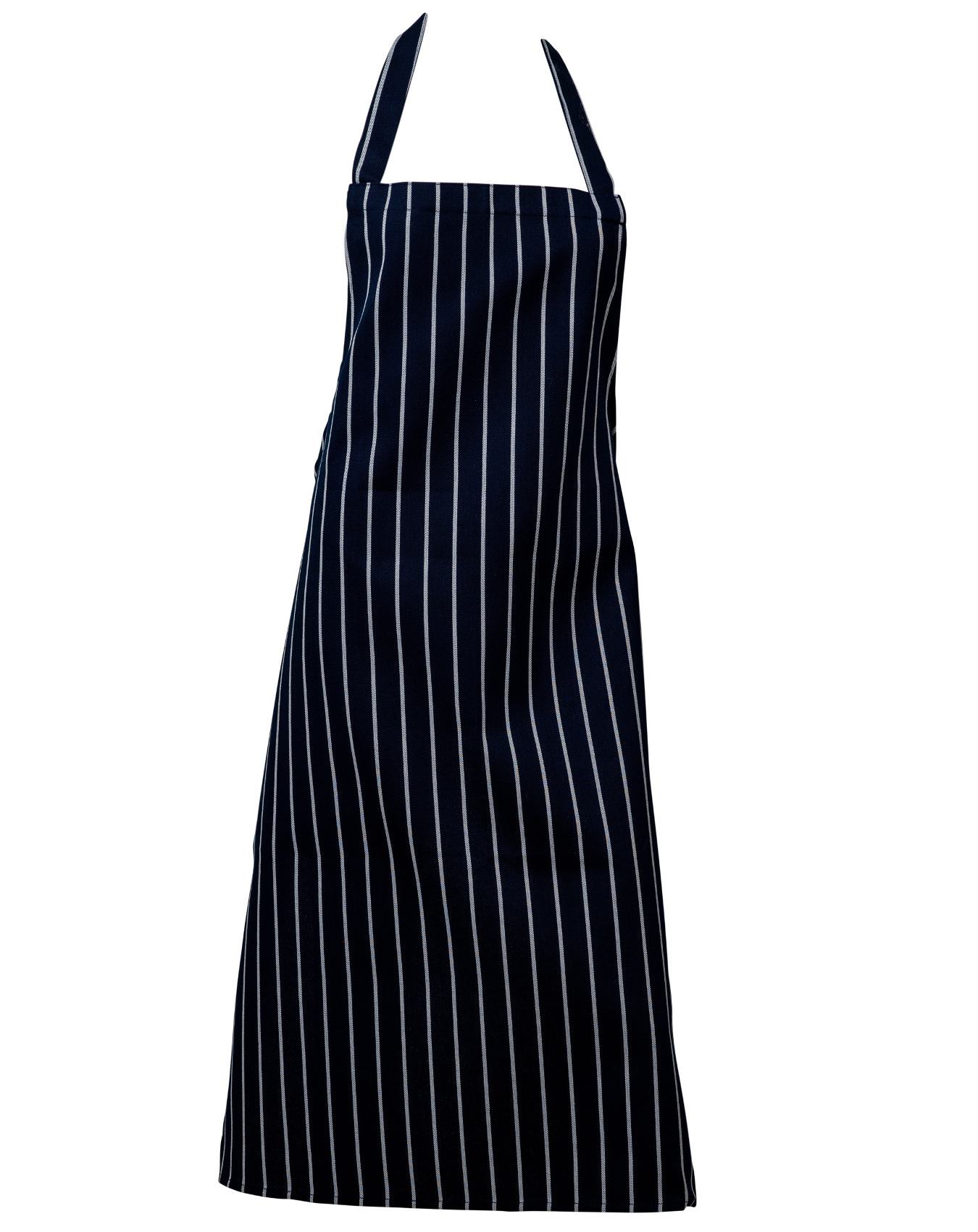 100 % Polyester bleichbeständig Metzger Schürzen gewebte Streifen Pinny keine Tasche - Bild 7 von 7