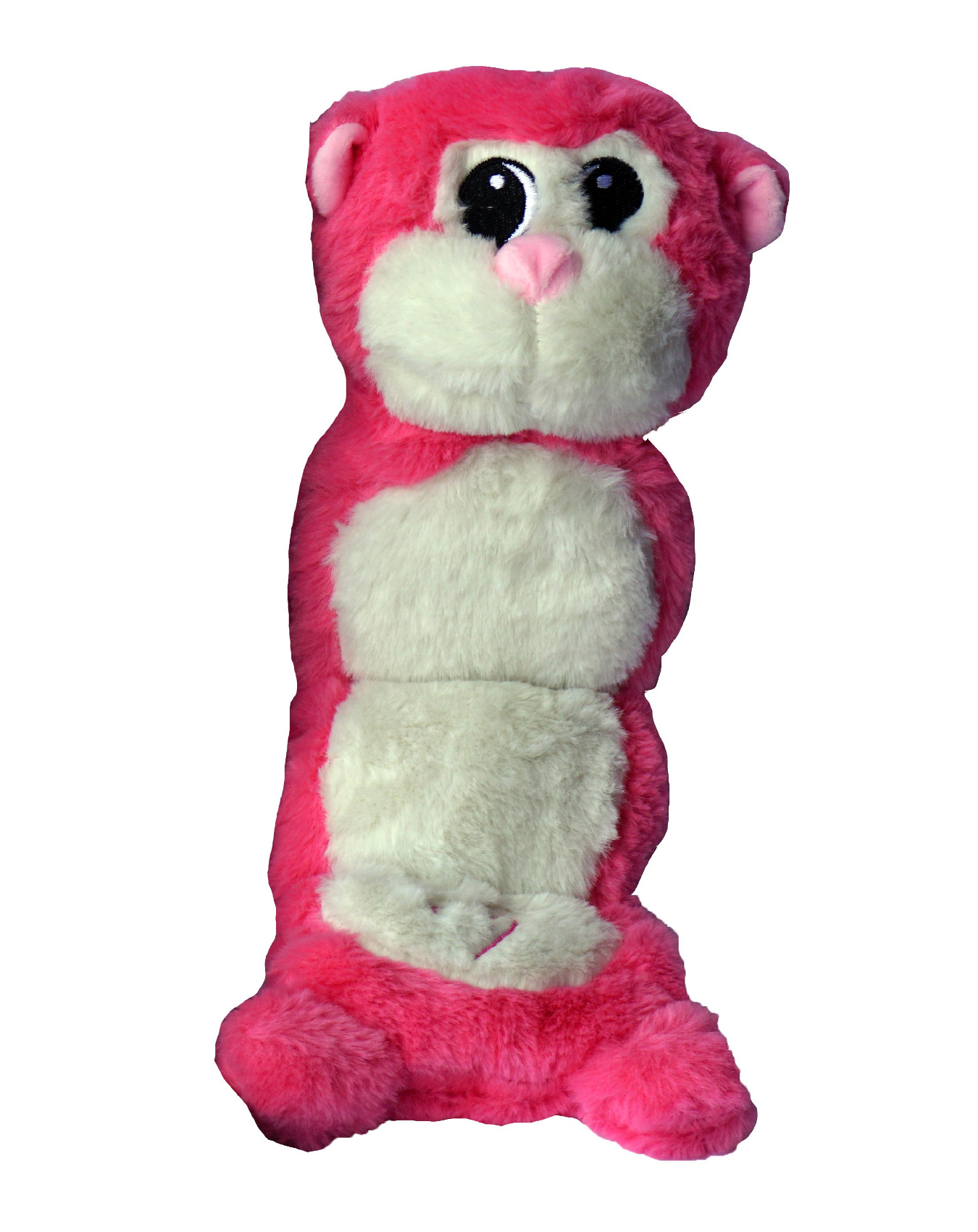 Gor Pets Hugs Tums Dog Fetch Throw Toy Soft Plush Faux Fur Puppy