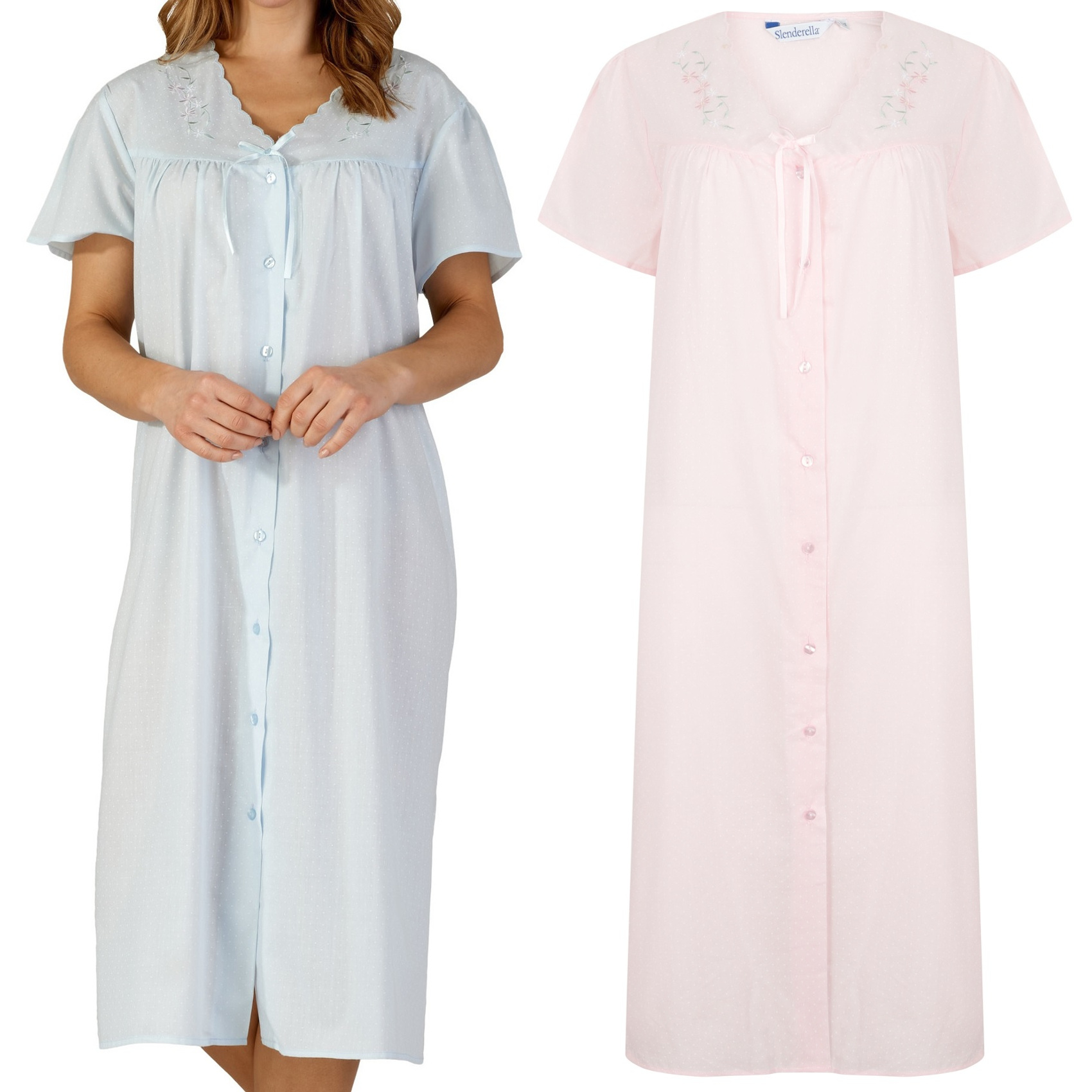 button down nightdress