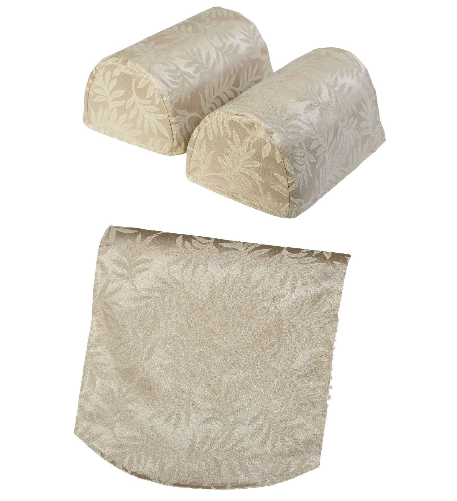 Blattmuster Runde Armkappen & Stuhllehne Möbel Sofa Abdeckung Antikassar Set - Bild 52 von 78
