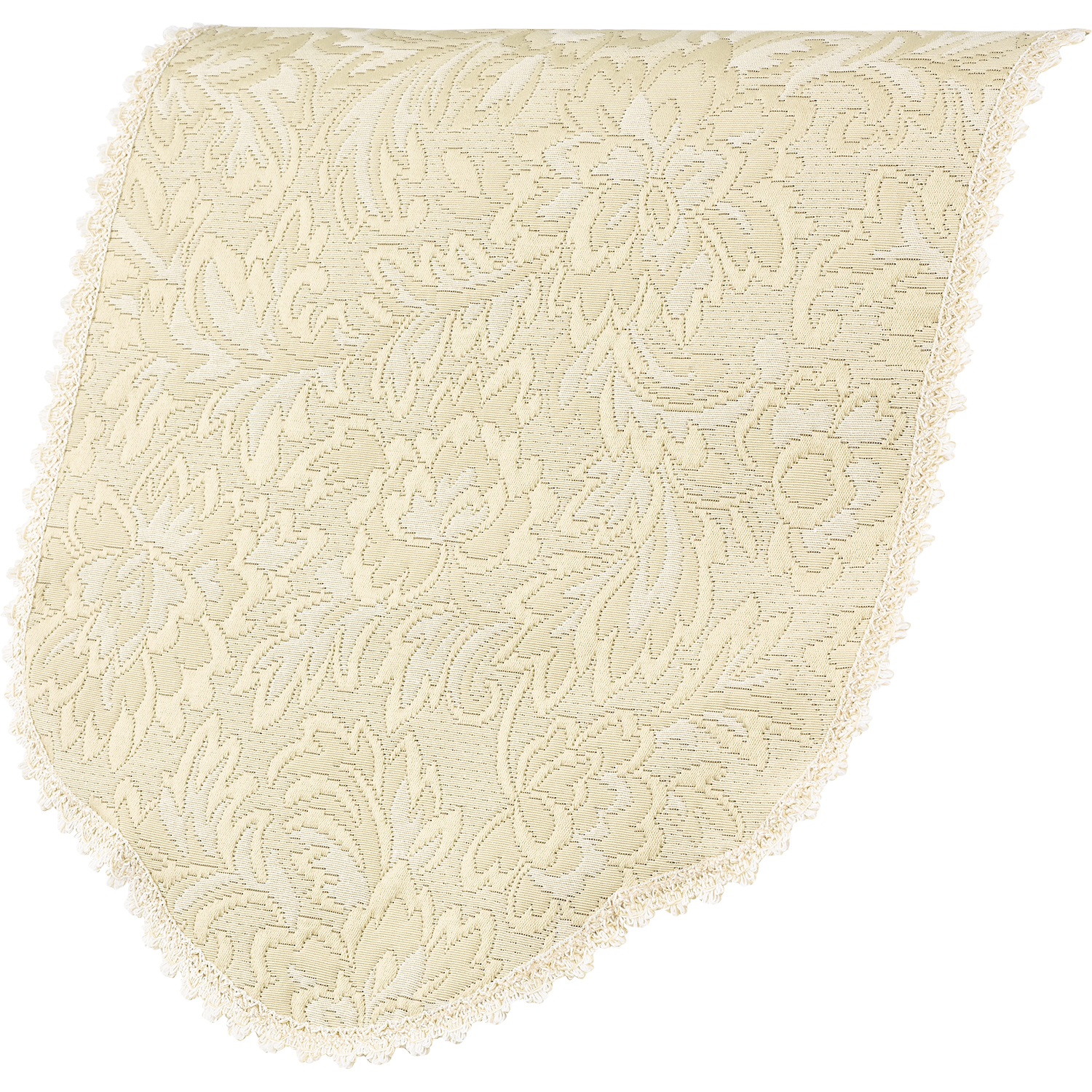 Juego de tapones de brazo redondo de jacquard floral y respaldo de silla cubierta de muebles antimacassar - Imagen 17 de 60